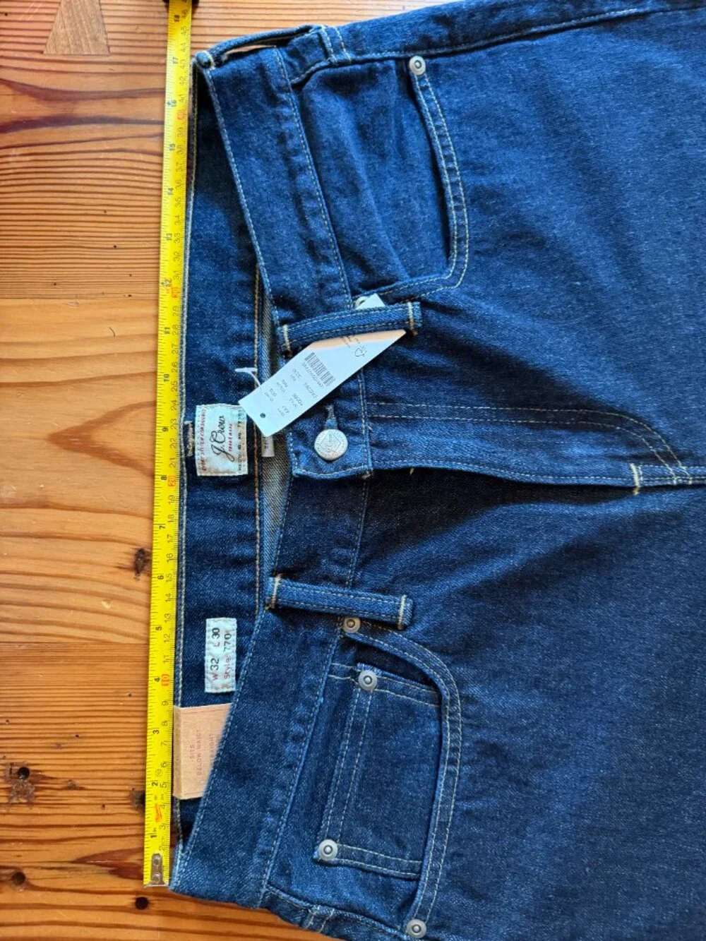 J. Crew 770 Jeans Dark Wash Denim NWT 32x30